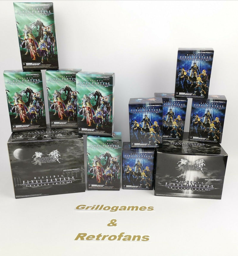 " Dissidia Final Fantasy Trading Arts Vol. 1 & Vol. 2 NEU & Unbenutzt