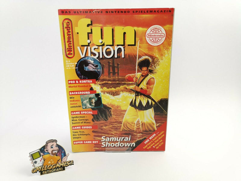 Nintendo Fun Vision Magazine October 1994 Issue