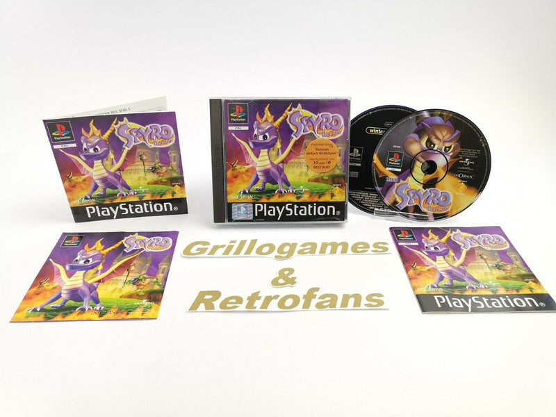 Sony Playstation 1 Spiel " Spyro The Dragon " PSX | Ps One | Ovp | Pal