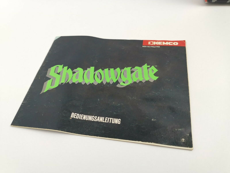 Nintendo Entertainment System game "Shadowgate" | NES | Original packaging | Pal B