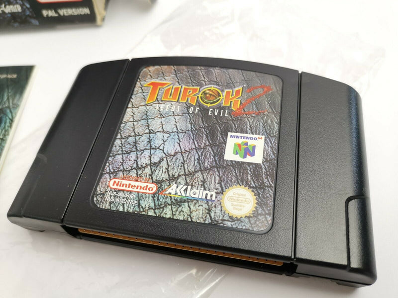 Nintendo 64 Spiel " Turok 2 Seeds of Evil " N64 | Ovp | Pal