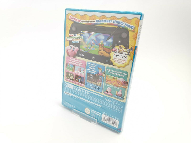 Nintendo Wii U Spiel " Kirby und der Regenbogen-Pinsel " PAL NEU NEW Sealed