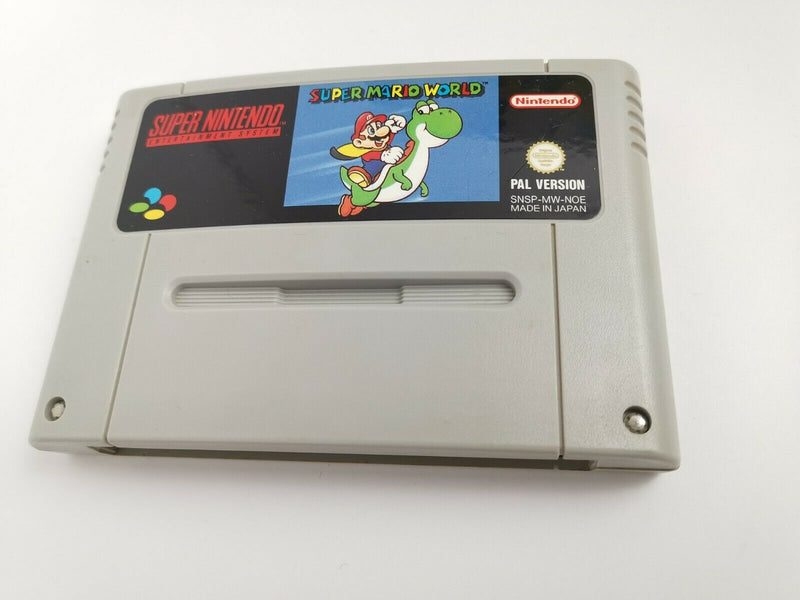 Super Nintendo Spiel " Super Mario World + Spieleberater " Snes | Pal