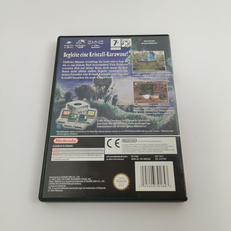 Nintendo Gamecube game "Final Fantasy Crystal Chronicles" GC | Original packaging | PAL
