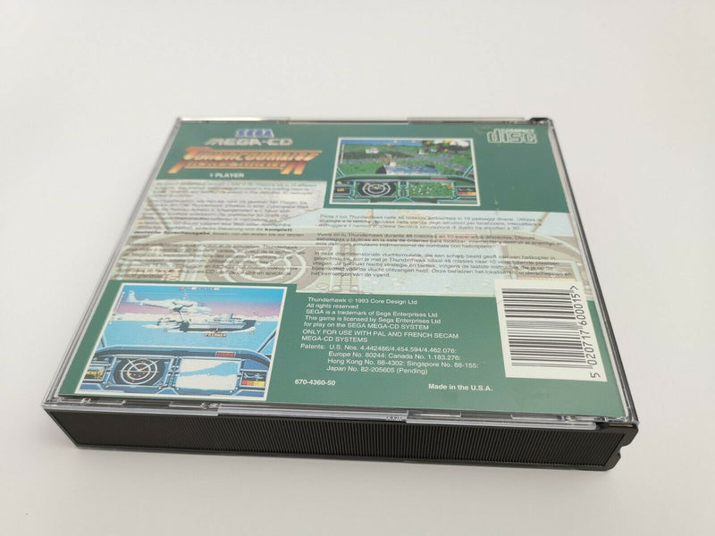 Sega Mega CD Game "Thunderhawk" Mega CD | Original packaging | PAL