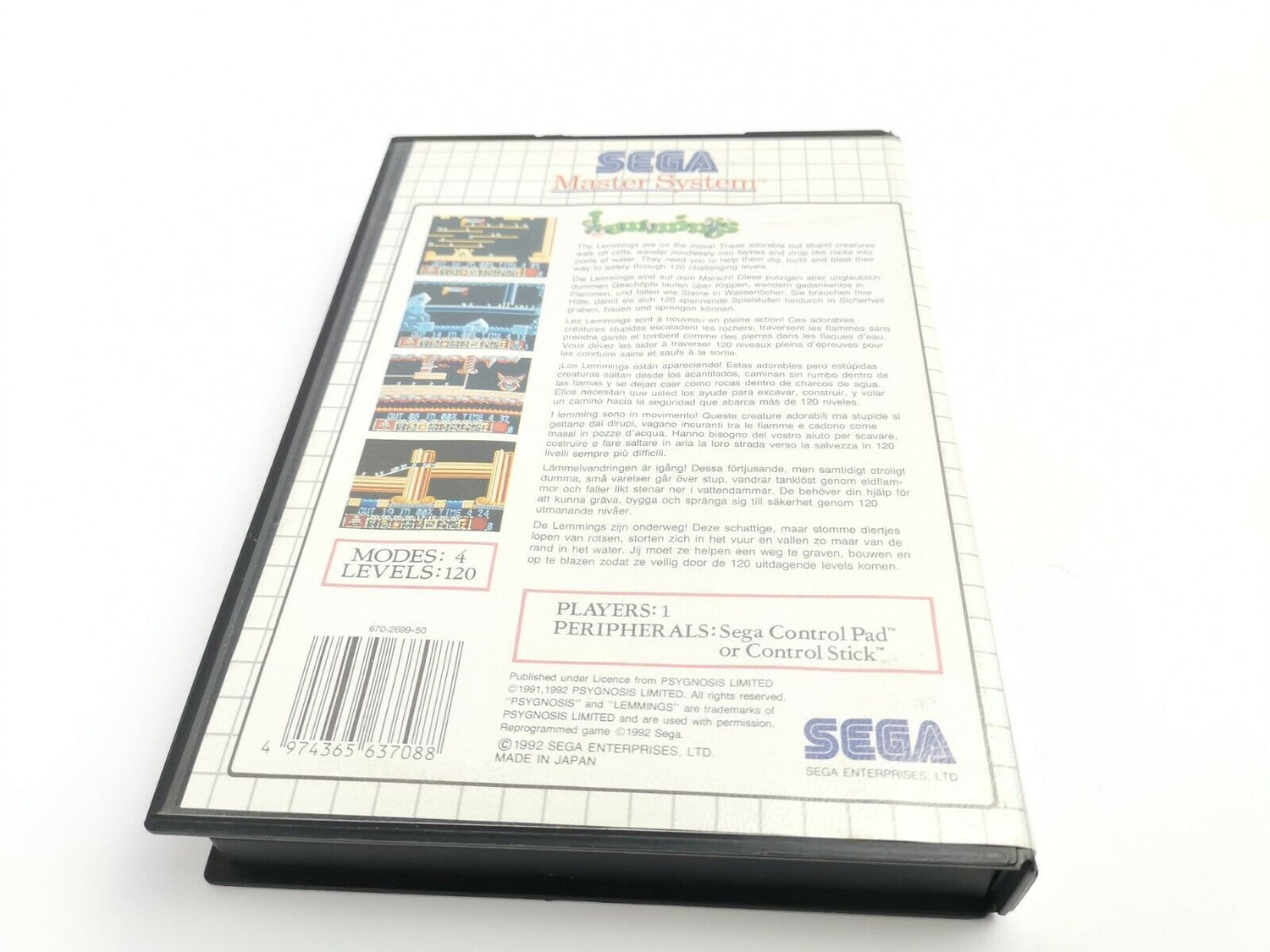 Sega Master System Spiel 