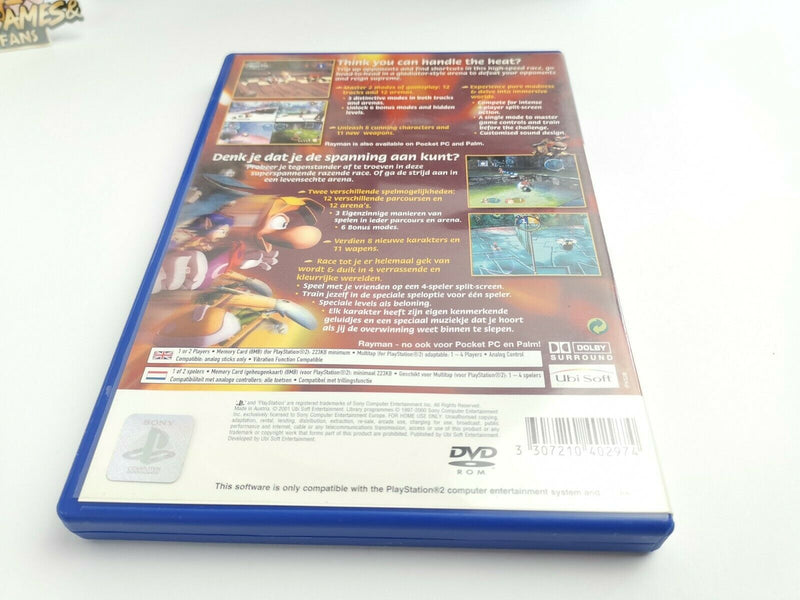 Sony Playstation 2 games "Rayman M, Rayman Revolution, Rayman 3 + Memory Card
