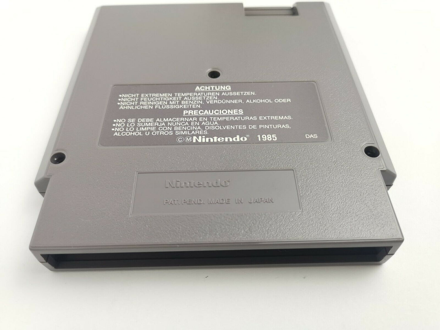 Nintendo Entertainment System Spiel 