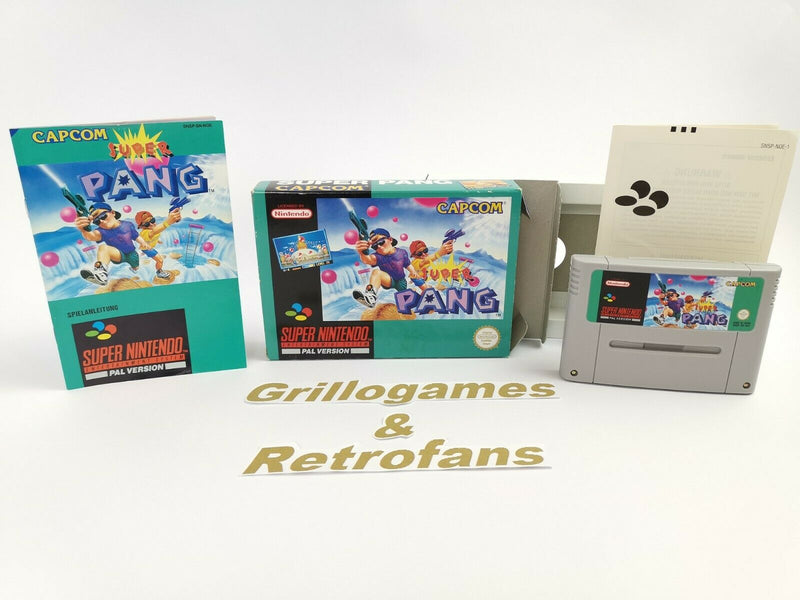 Super Nintendo Spiel " Super Pang " | Snes | Ovp | Pal | CIB