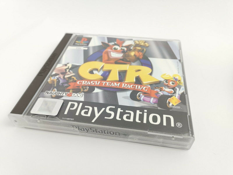 Sony Playstation 1 Spiel " CTR Crash Team Racing " PSX | Ps One | Ovp | Pal