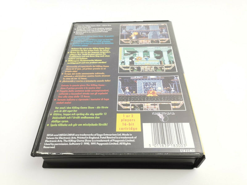 Sega Mega Drive Spiel " Fatal Rewind " | Pal | Ovp | Sega MD