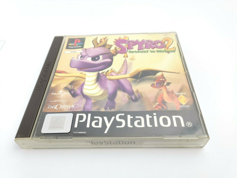 Sony Playstation 1 Game "Spyro 2 Gateway to Glimmer" Ps1 | Original packaging | Pal