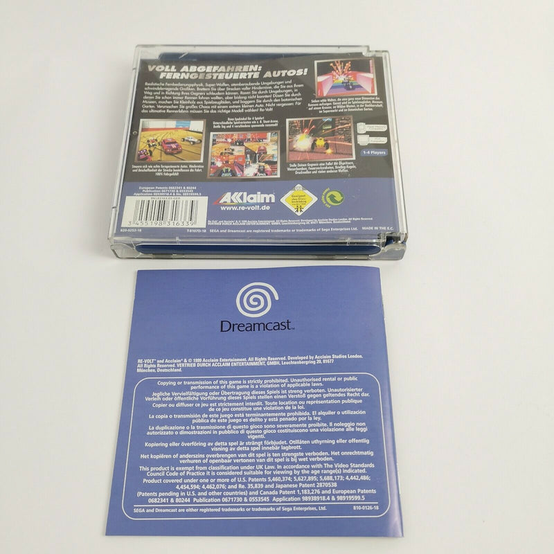 Sega Dreamcast game "Re Volt" DC | Original packaging | PAL | Re-Volt | Acclaim