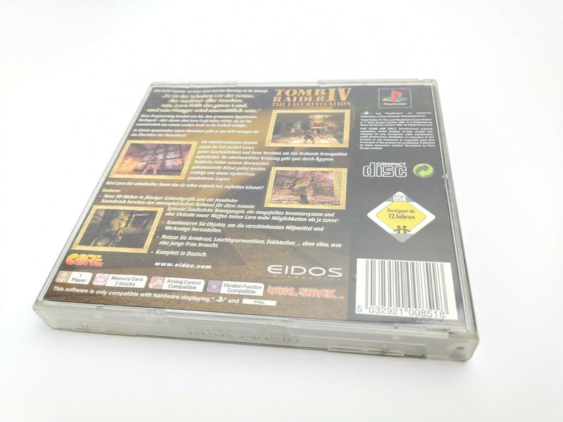 Sony Playstation 1 Spiel " Tomb Raider IV The Last Revelation " Ovp | Ps1