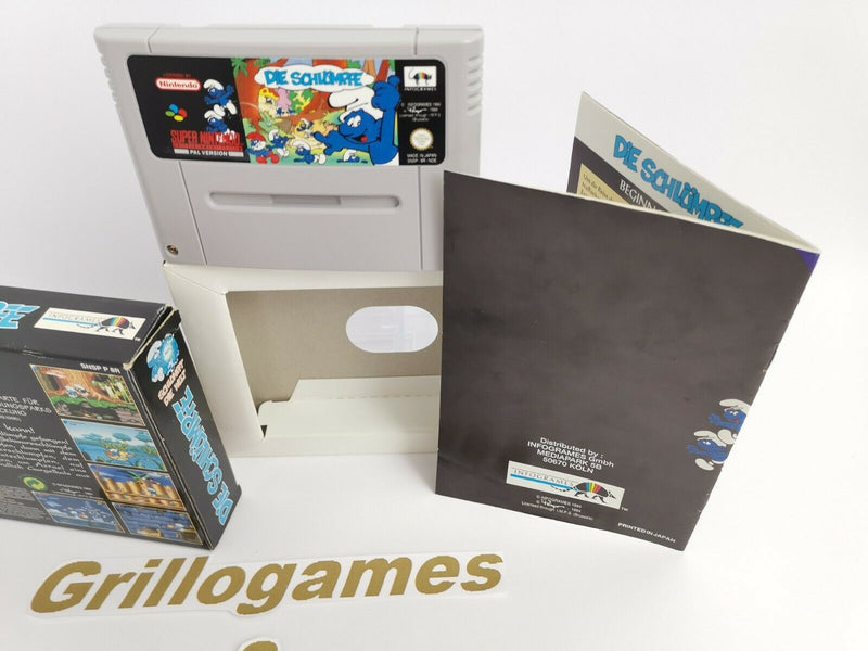 Super Nintendo Spiel | " Die Schlümpfe " | Snes | Ovp