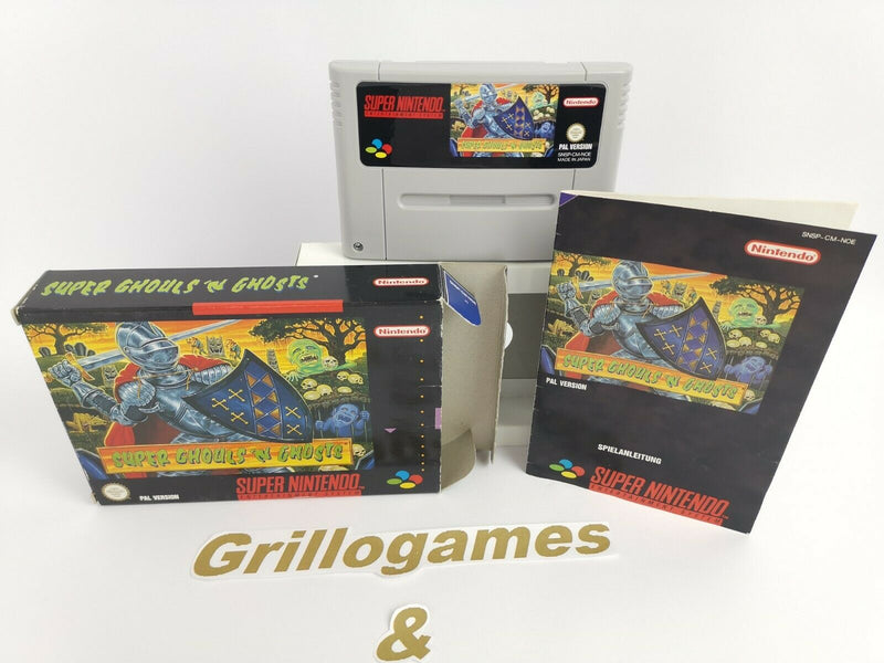 Super Nintendo Game | "Super Ghouls'n Ghosts" | Snes | Ovp