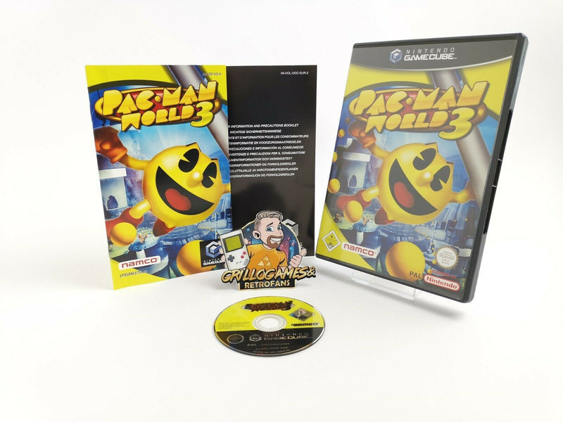 Nintendo Gamecube Game "Pac Man World 3" Game Cube | Original packaging | German PAL | Pac Man