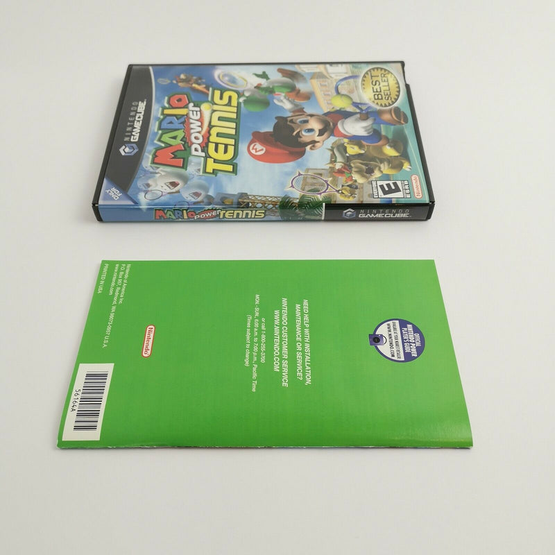 Nintendo Gamecube Game "Mario Power Tennis" NTSC-U/C USA | Original packaging | GameCube