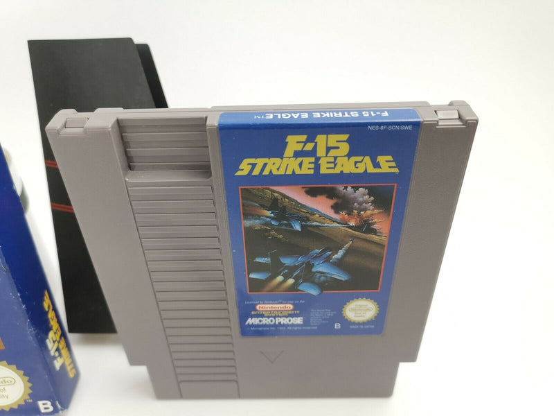 Nintendo Entertainment System Spiel " F-15 Strike Eagle " | NES | Ovp | Pal B