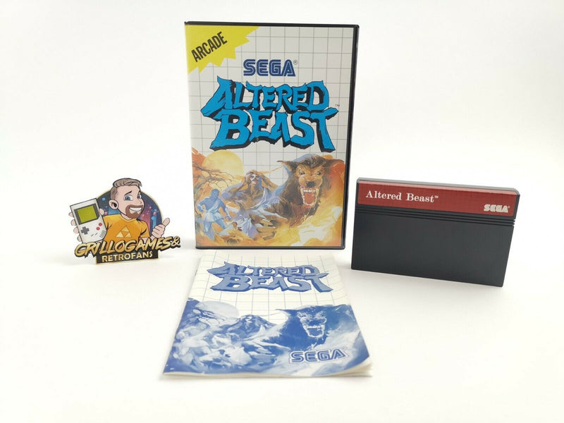 Sega Master System Spiel " Altered Beast " Ovp | Pal | MS