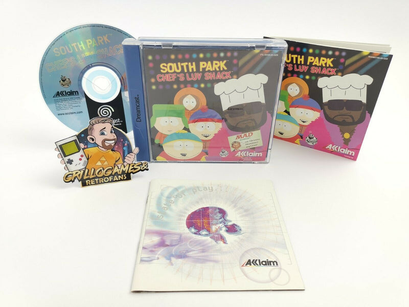 Sega Dreamcast Spiel " South Park Chefs Luv Shack " DC | Pal | Ovp