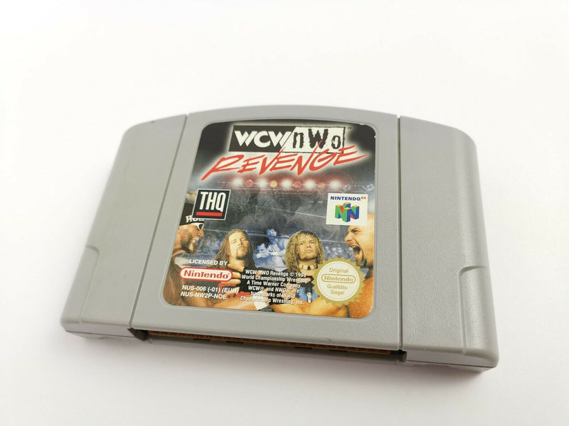 Nintendo 64 Spiel " WCW nWo Revenge Wrestling " N64 | Modul | PAL NOE