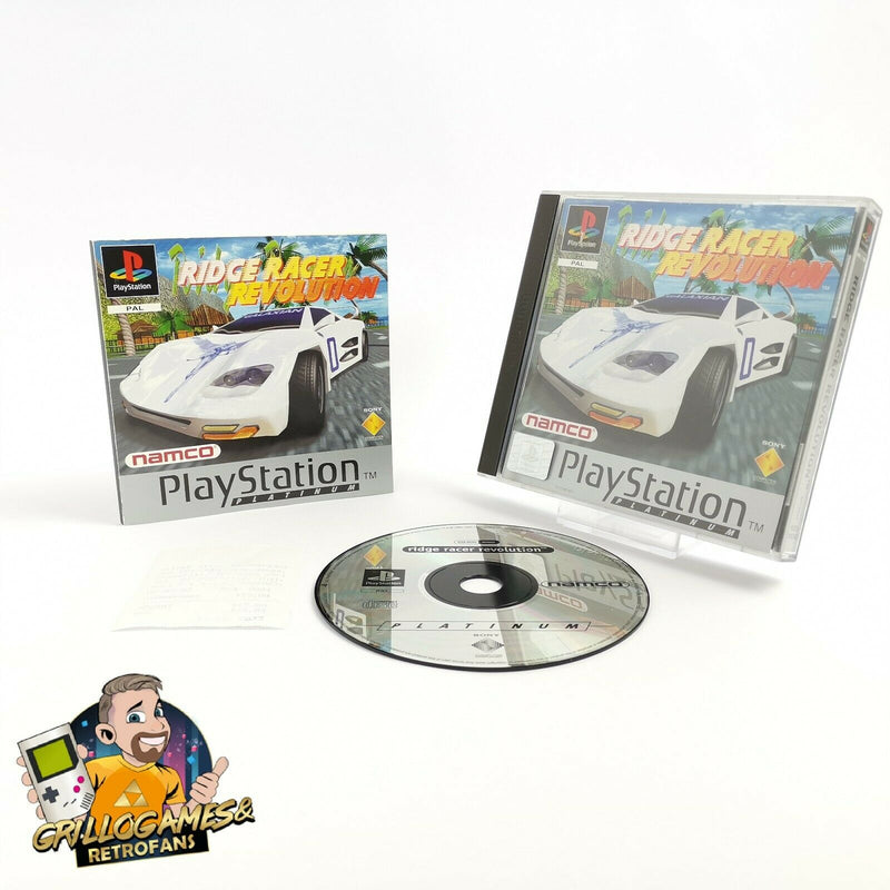 Sony Playstation 1 Game "Ridge Racer Revolution" Ps1 Psx | Original packaging | PAL NAMCO