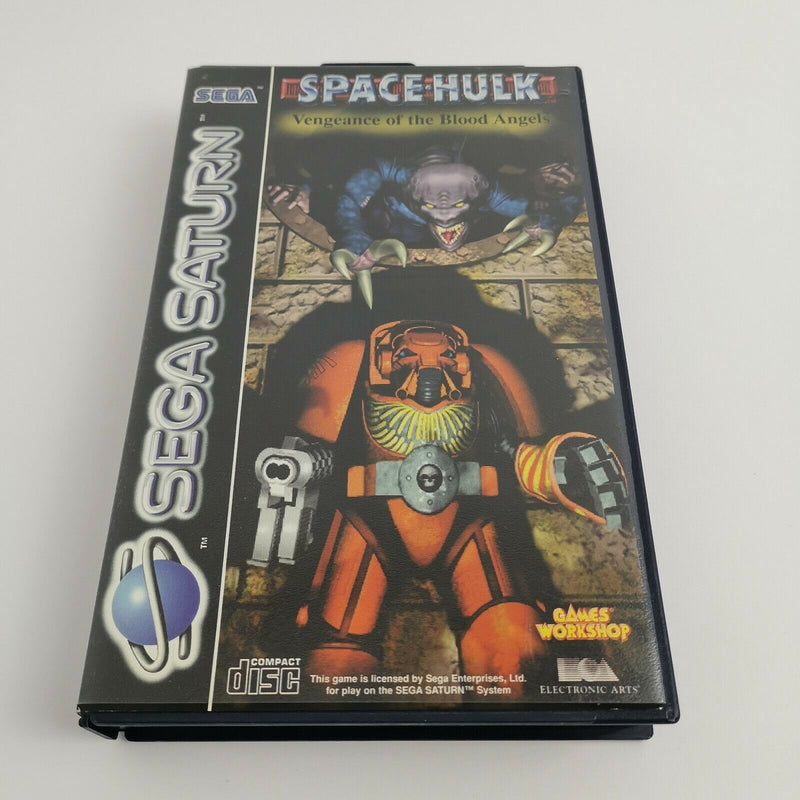 Sega Saturn game "Space Hulk Vengeance of the Blood Angels" USK18 | Original packaging