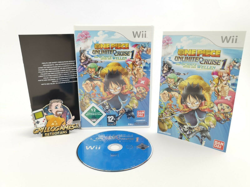 Nintendo Wii Spiel " One Piece Unlimited Cruise 1 der Schatz unter den Wellen "