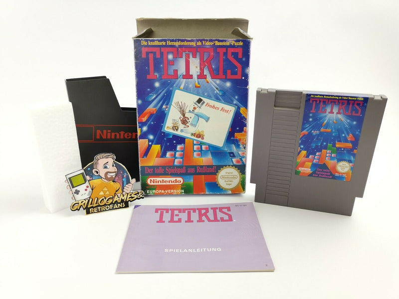 Nintendo Entertainment System Spiel " Tetris " NES | OVP | Pal-B NOE