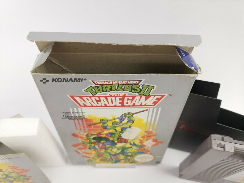 Nintendo Entertainment System " Turtles II 2 The Arcade Game " | NES | Ovp |