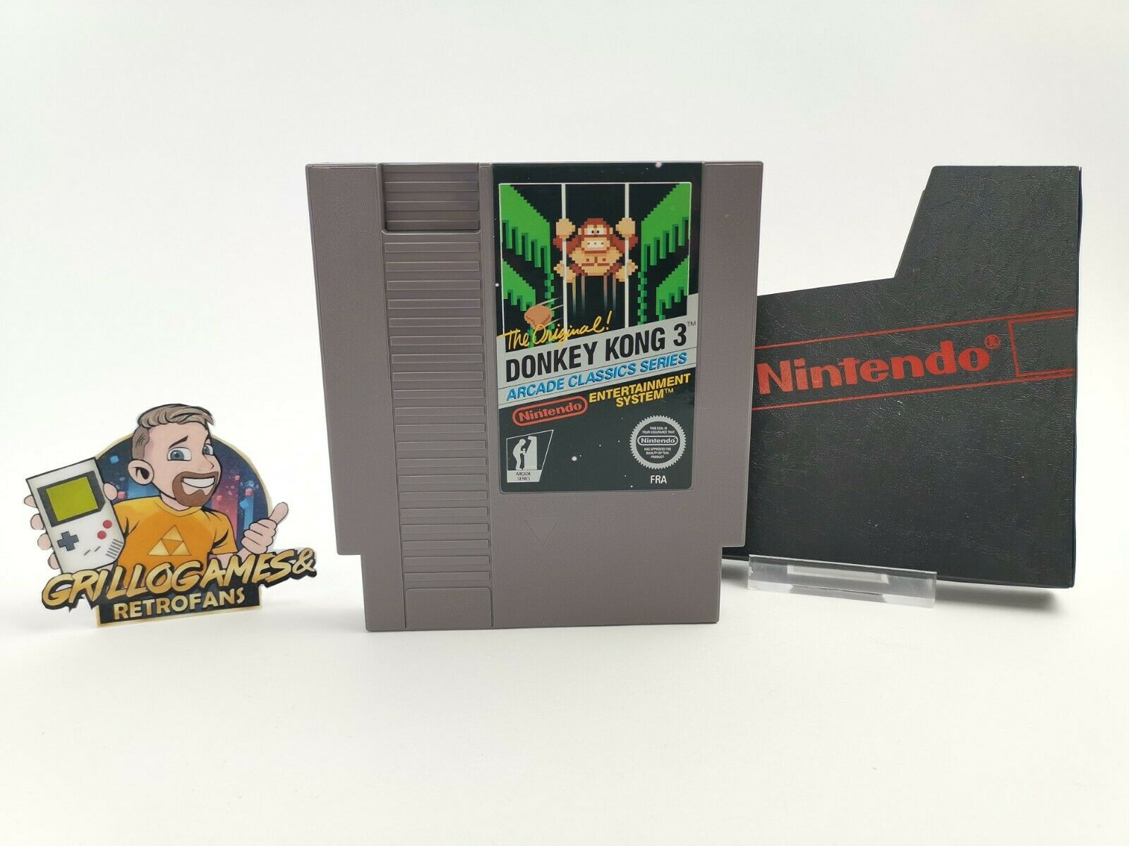 Nintendo Entertainment System Game "Donkey Kong 3 Arcade Classics | NES | FRA