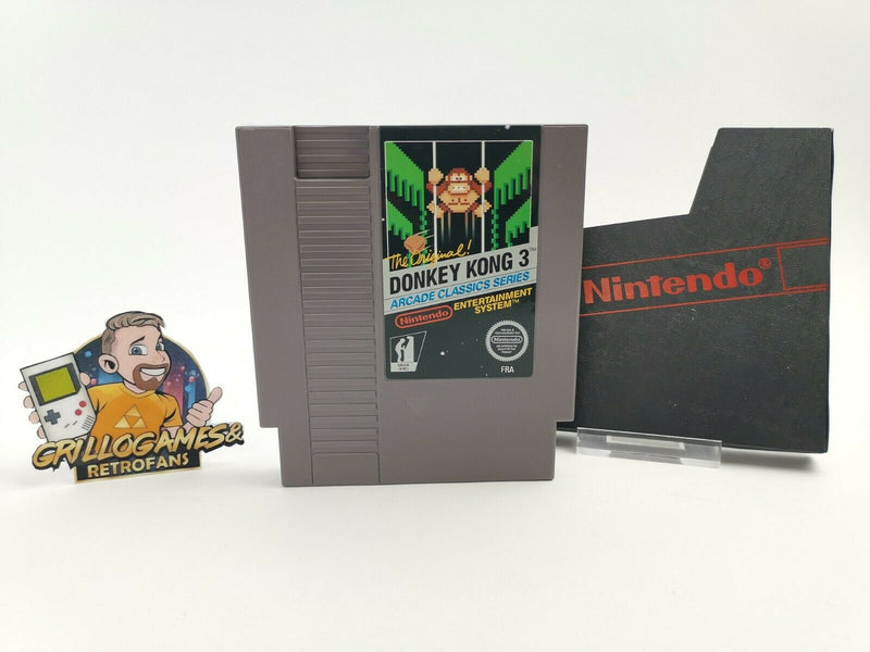 Nintendo Entertainment System Spiel " Donkey Kong 3 Arcade Classics | NES | FRA