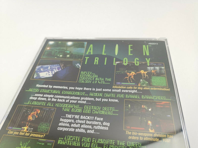 Sega Saturn Spiel " Alien Trilogy " Ntsc | Ovp | SegaSaturn Ss
