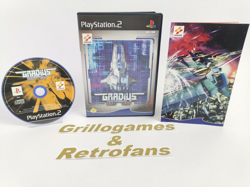 Sony Playstation 2 Spiel " Gradius III & IV "| Ps2 | Pal | Ovp