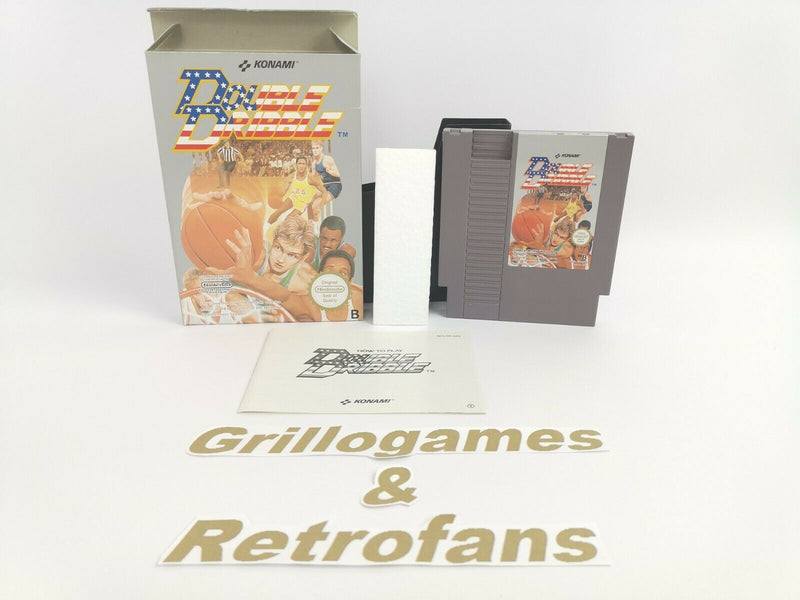 Nintendo Entertainment System Spiel " Double Dribble " | Nes | Ovp | *