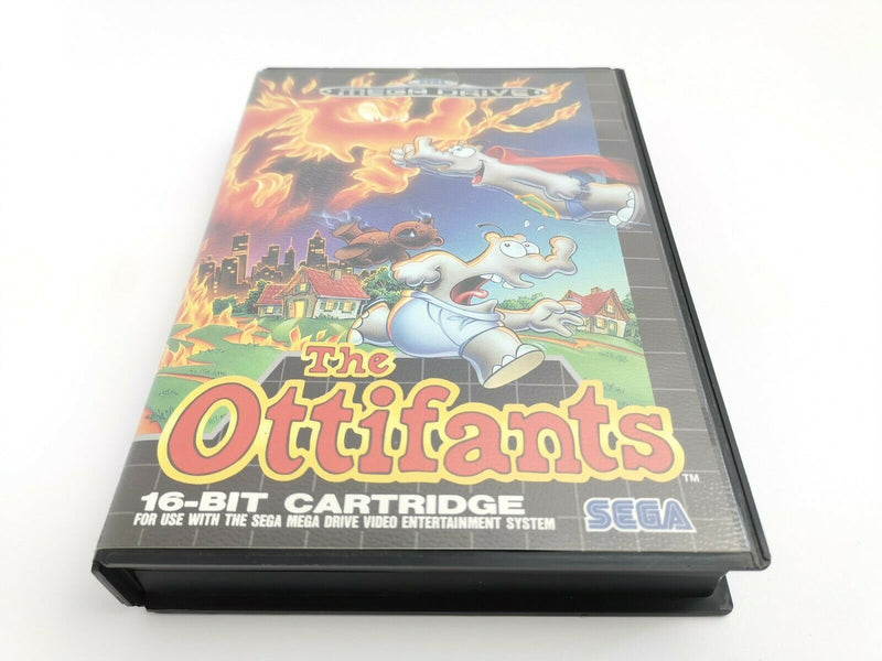 Sega Mega Drive Spiel " The Ottifants " | Pal | Ovp | Sega MD