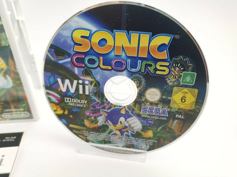 Nintendo Wii Spiel " Sonic Colours " Pal | Wii U