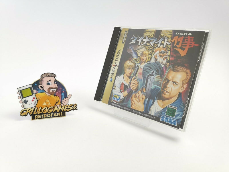 Sega Saturn Spiel " Dynamite Deka " SegaSaturn | NTSC-J Japan | OVP