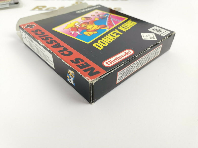 Nintendo Gameboy Advance Game "Donkey Kong" GBA | Original packaging | Nes Classics