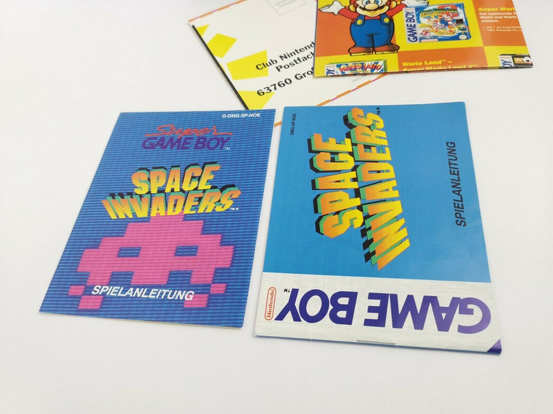 Nintendo Gameboy Classic Spiel " Space Invaders " Ovp | Pal | Game Boy | GB