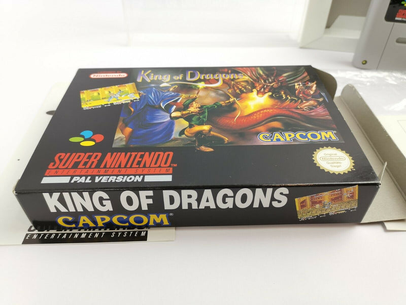 Super Nintendo Game "King of Dragons" Snes | Original packaging | Pal | CIB |
