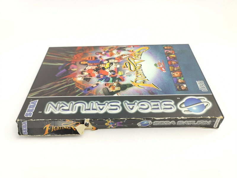 Sega Saturn Spiel " Fighting Vipers " Pal | Ovp | Ss SegaSaturn