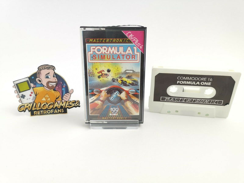 Commodore C16 / Plus 4 Spiel " Formula 1 Simulator " Commodore-16