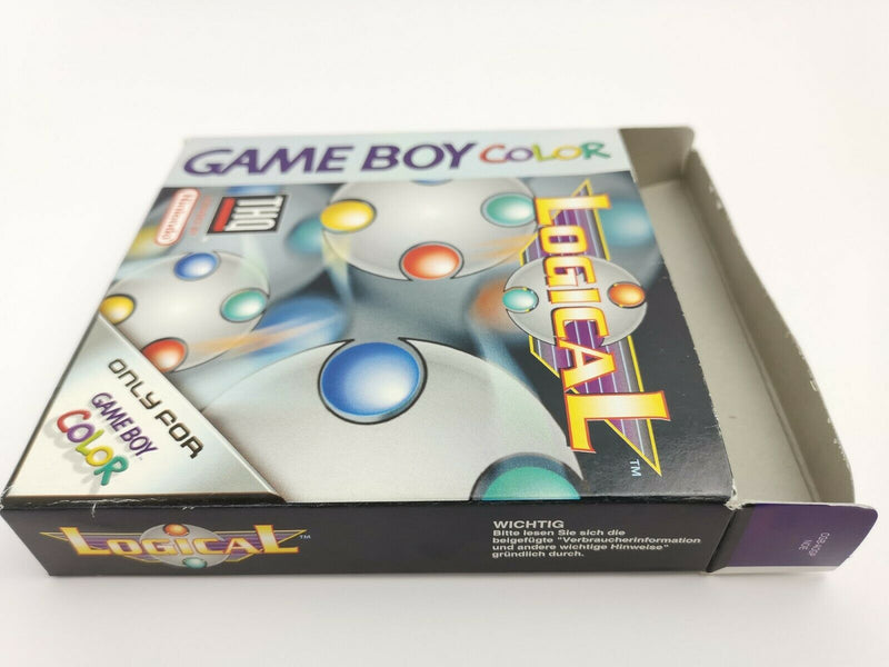 Nintendo Gameboy Color Game "Logical" Original Box | Pal | GBC