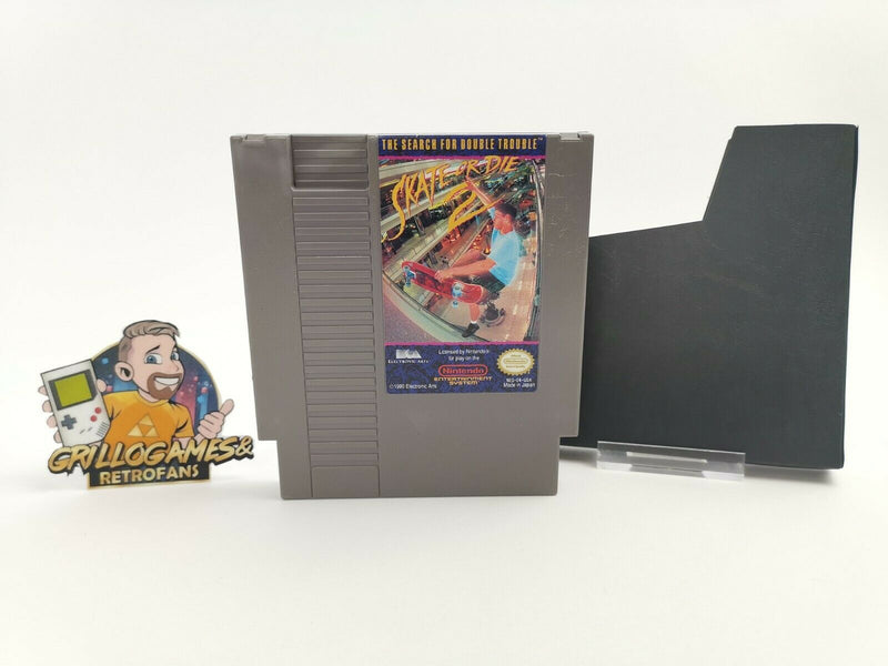 Nintendo Entertainment System Spiel " Skate or Die 2 " Nes | Ntsc | Modul