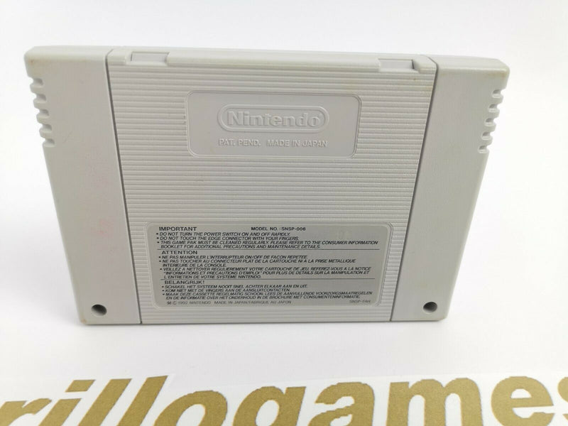 Super Nintendo Spiel | " Earth Defense Force " | Snes | Modul | Pal