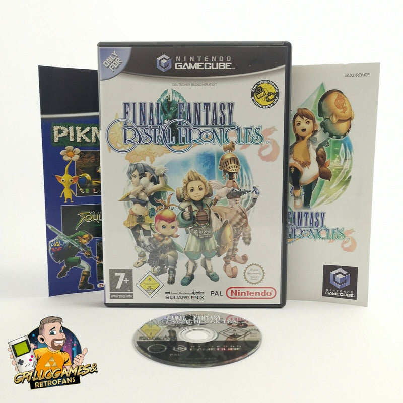 Nintendo Gamecube Spiel " Final Fantasy Crystal Chronicles " GC | OVP | PAL