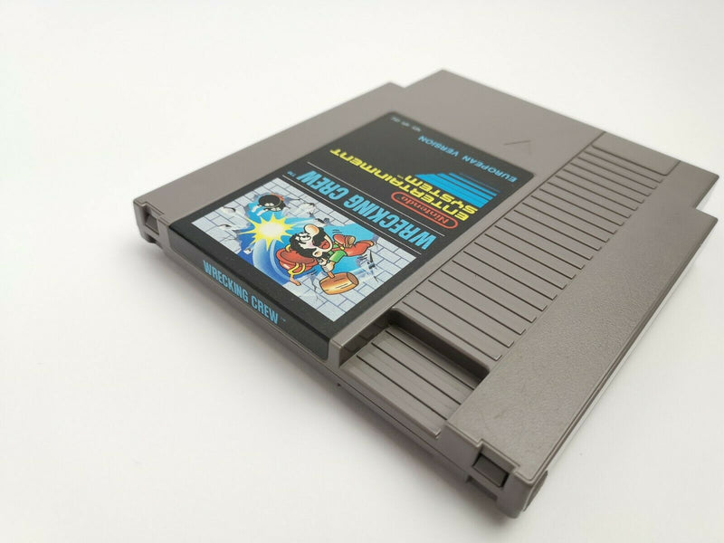 Nintendo Entertainment System game "Wrecking Crew" NES | Original packaging | PAL EEC