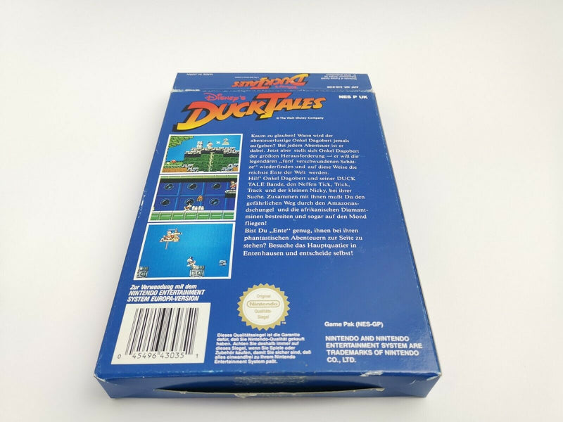 Nintendo Entertainment System Spiel " Disneys DuckTales " NES | Ovp | Pal-B